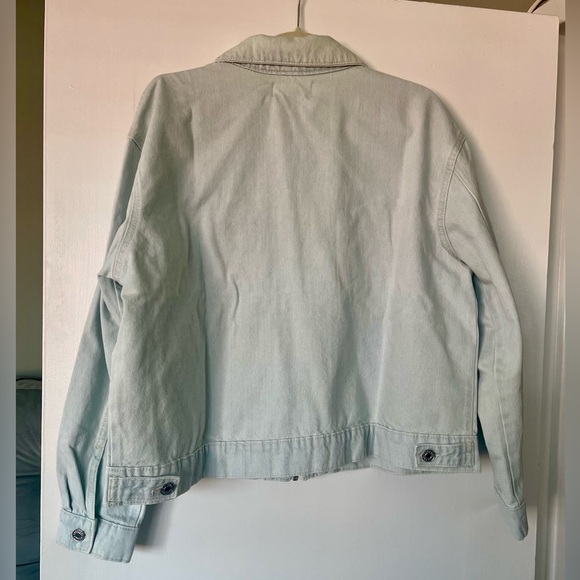 NWT Mango Zip Jean Jacket - Picture 6 of 10
